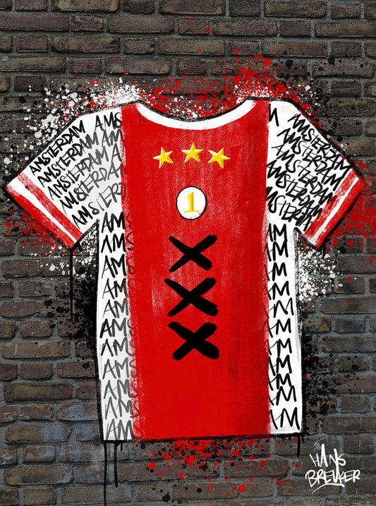 Ajax shirt - Hans Breuker