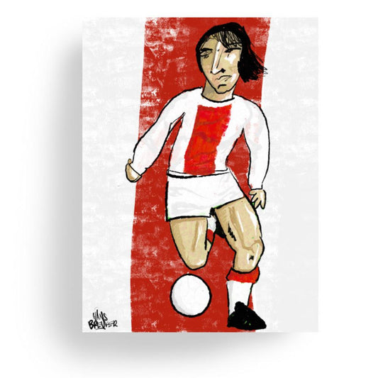 Johan cruijff poster - Hans Breuker