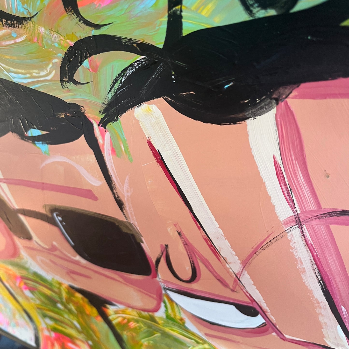 It’s a jungle out there. 80 x 60 cm.