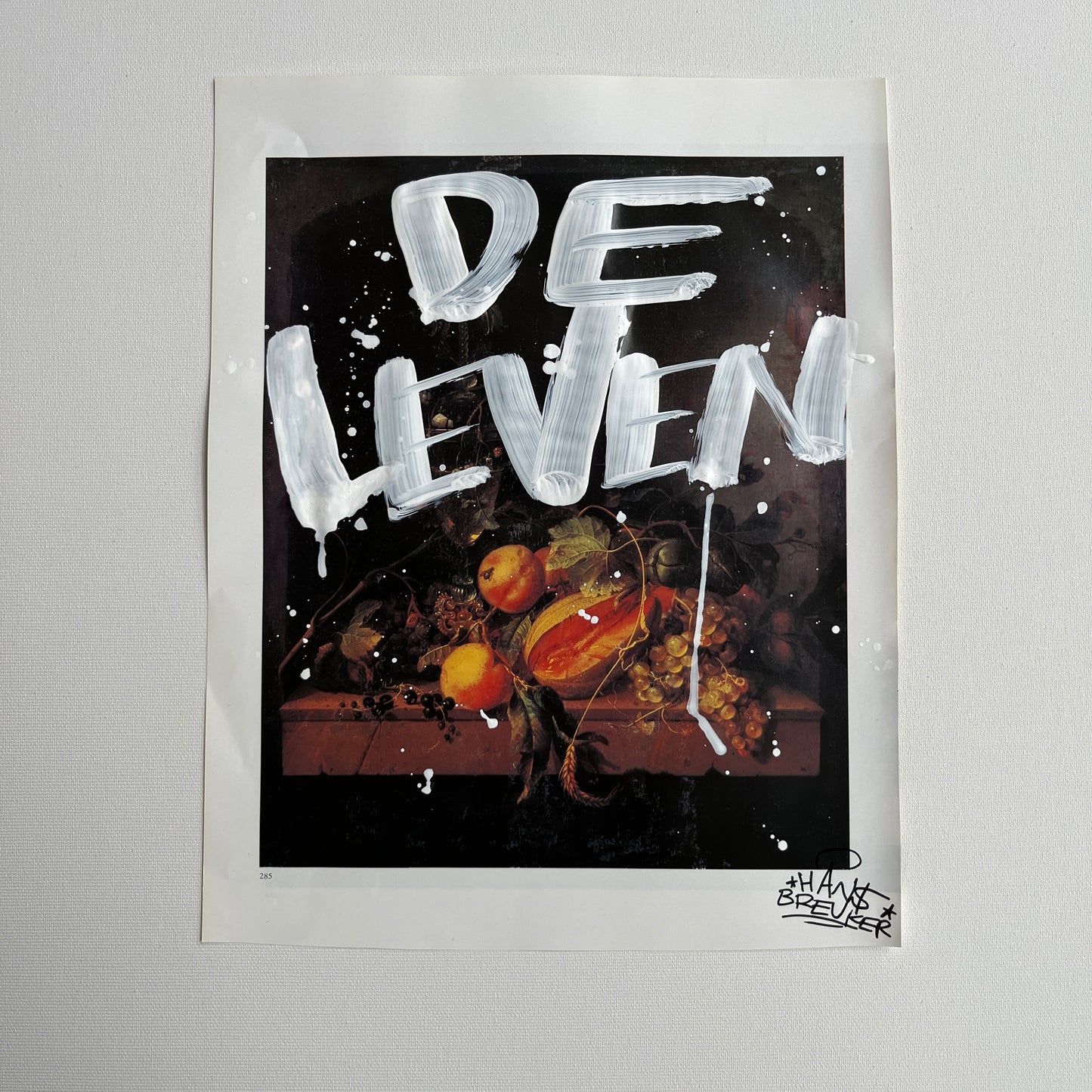 De leven. Op stilleven