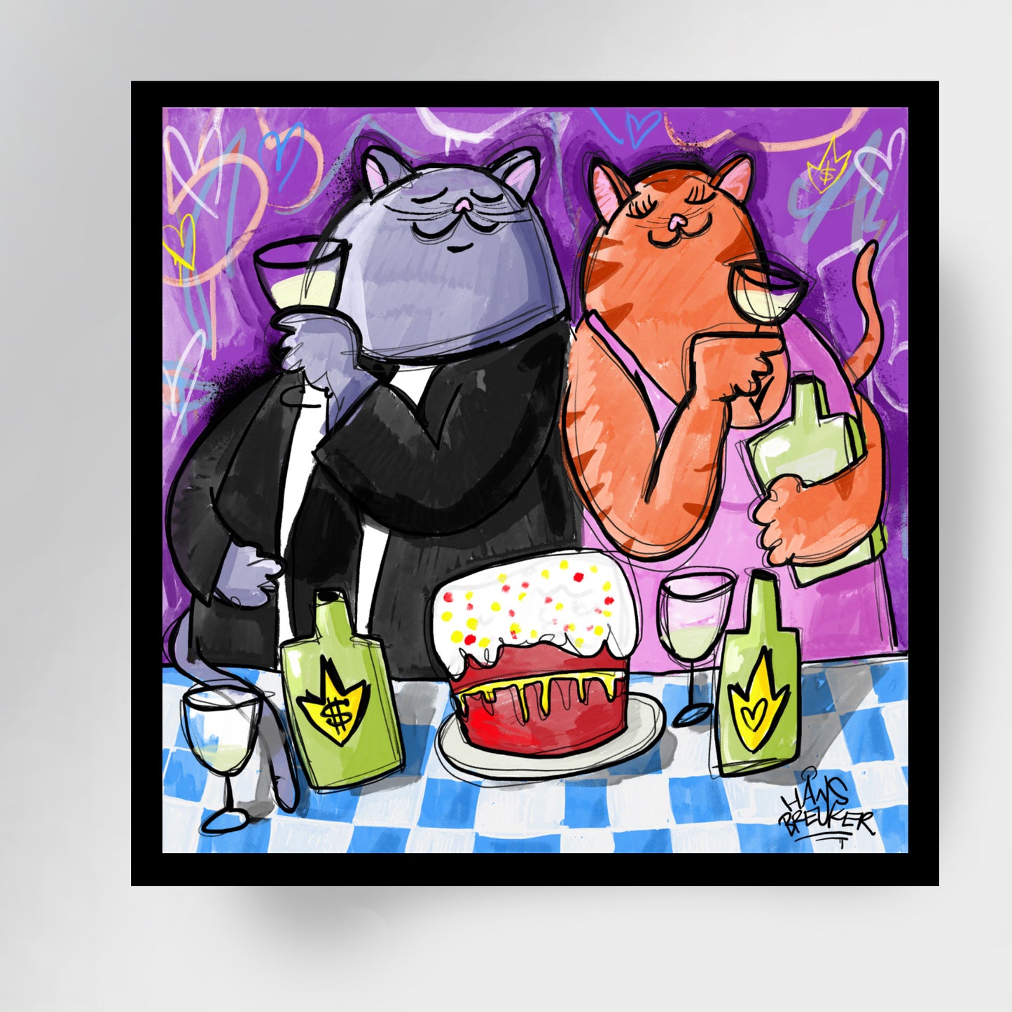 Als de kat van huis