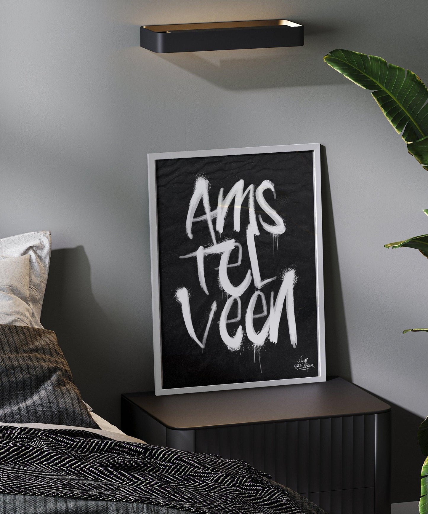 Kalligrafie Poster Amstelveen - Hans Breuker