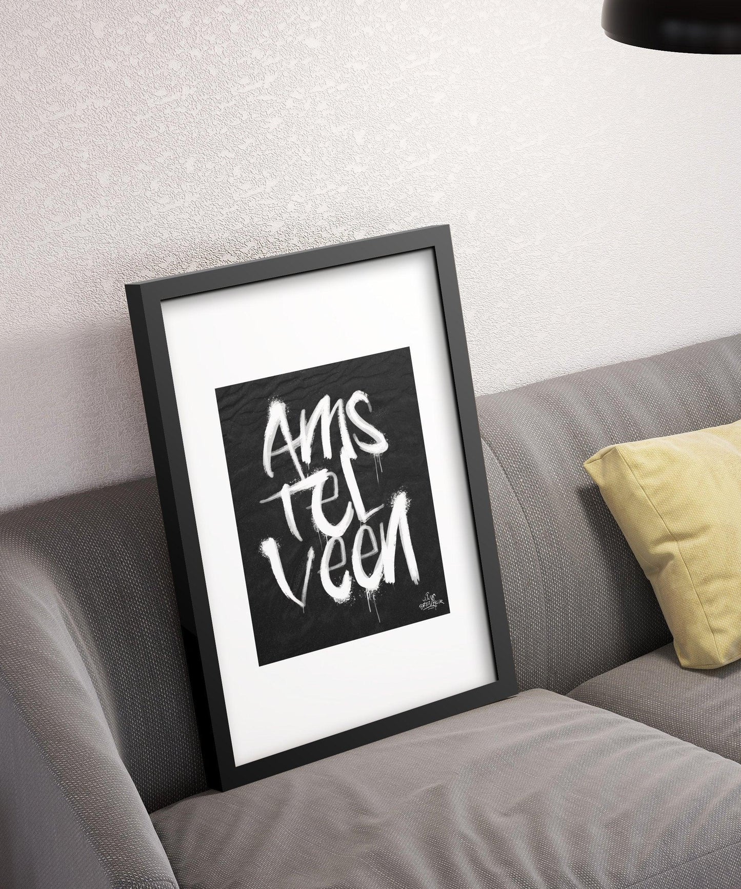 Kalligrafie Poster Amstelveen - Hans Breuker