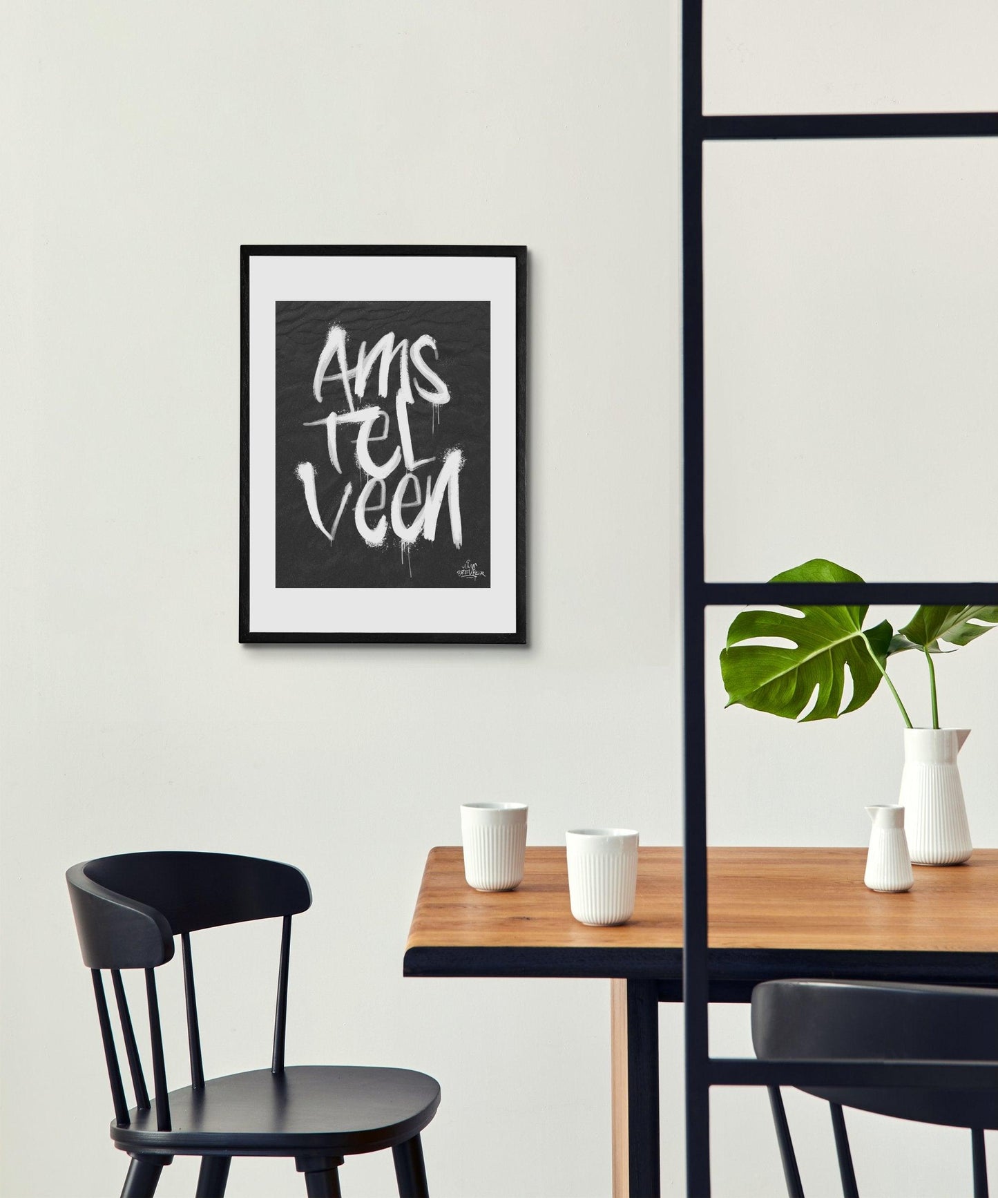 Kalligrafie Poster Amstelveen - Hans Breuker