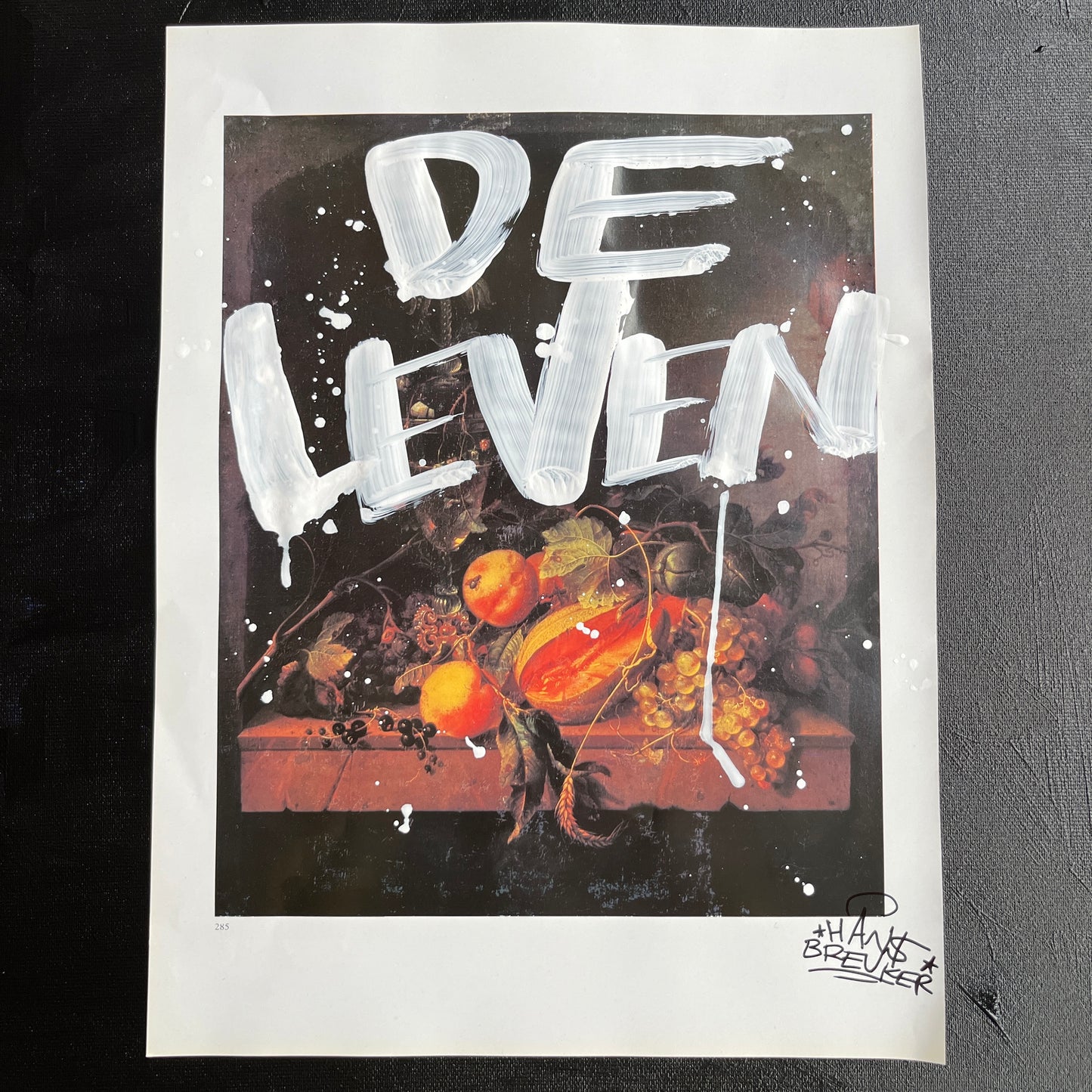 De leven. Op stilleven