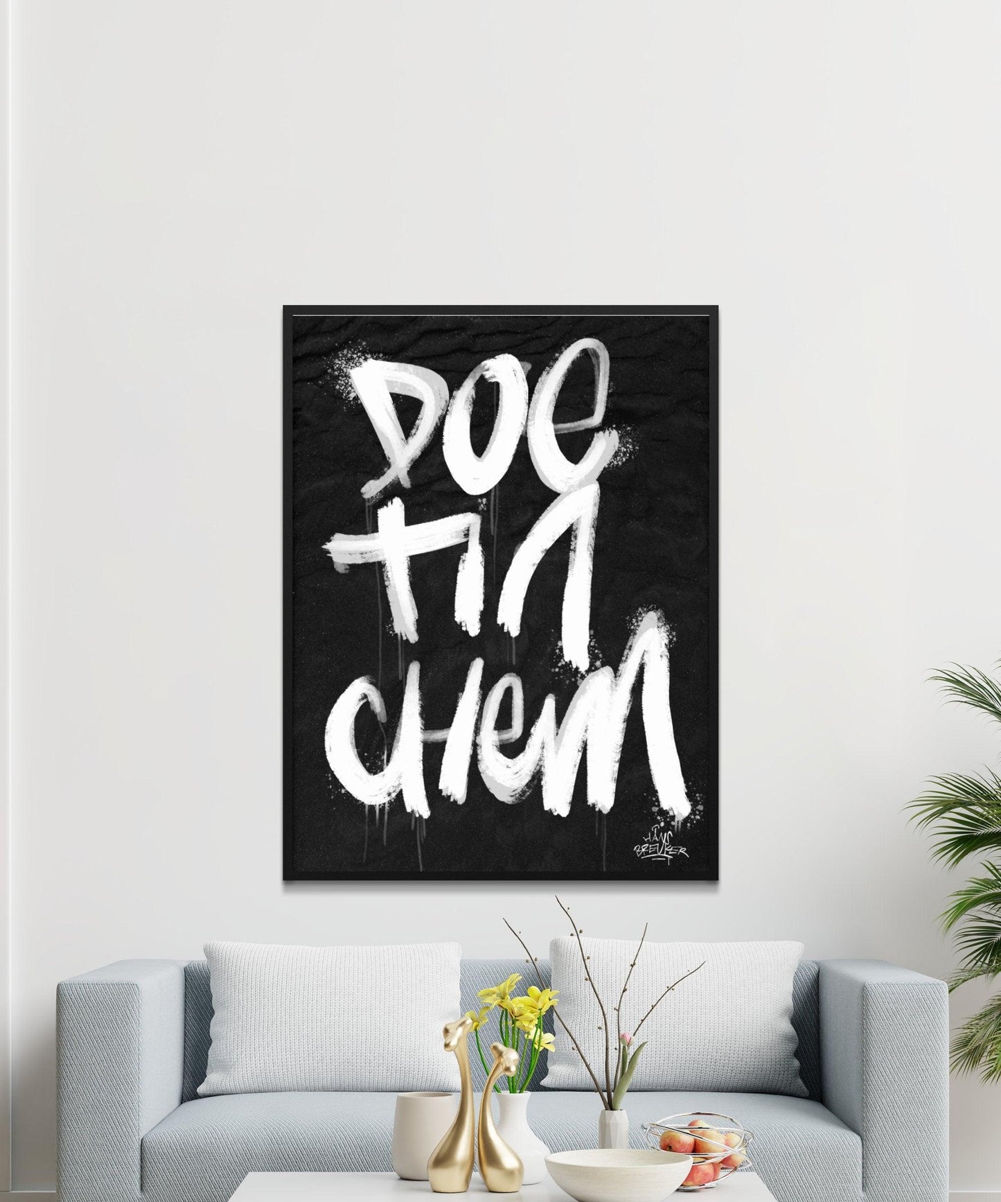 Kalligrafie Poster Doetinchem - Hans Breuker