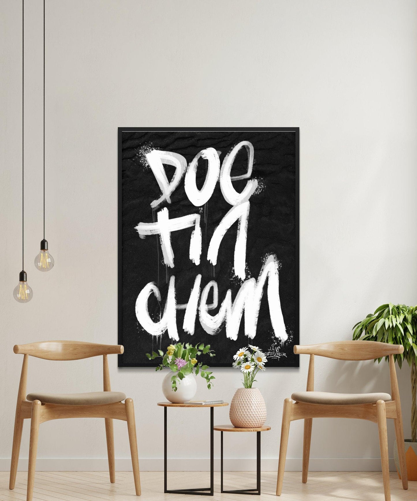 Kalligrafie Poster Doetinchem - Hans Breuker