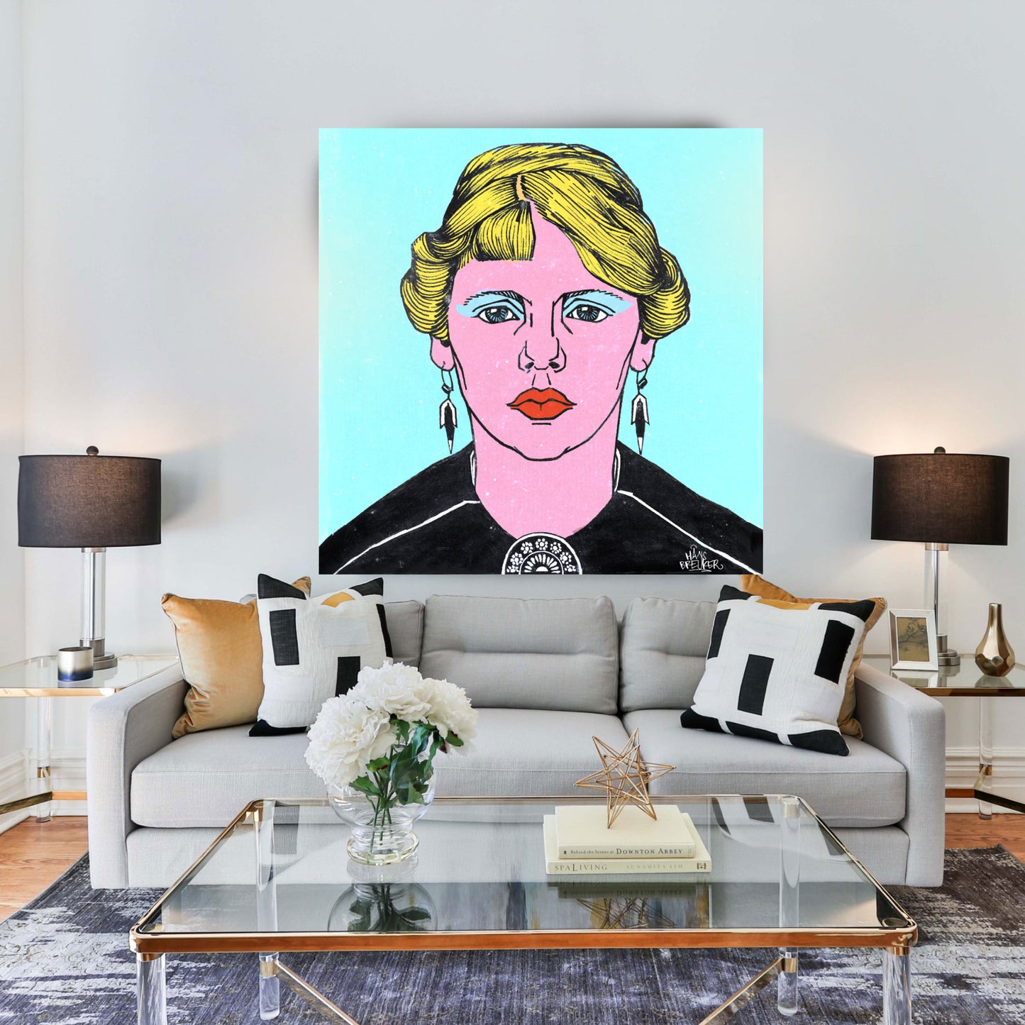 Dutch Marilyn Monroe (Julie de Graag) pop art
