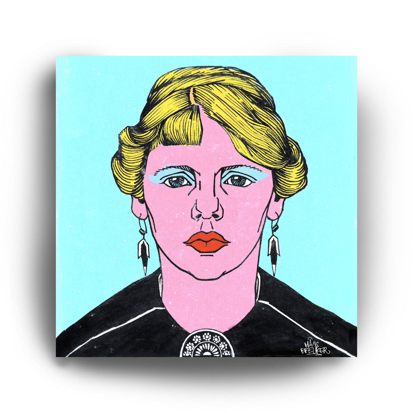Dutch Marilyn Monroe (Julie de Graag) pop art