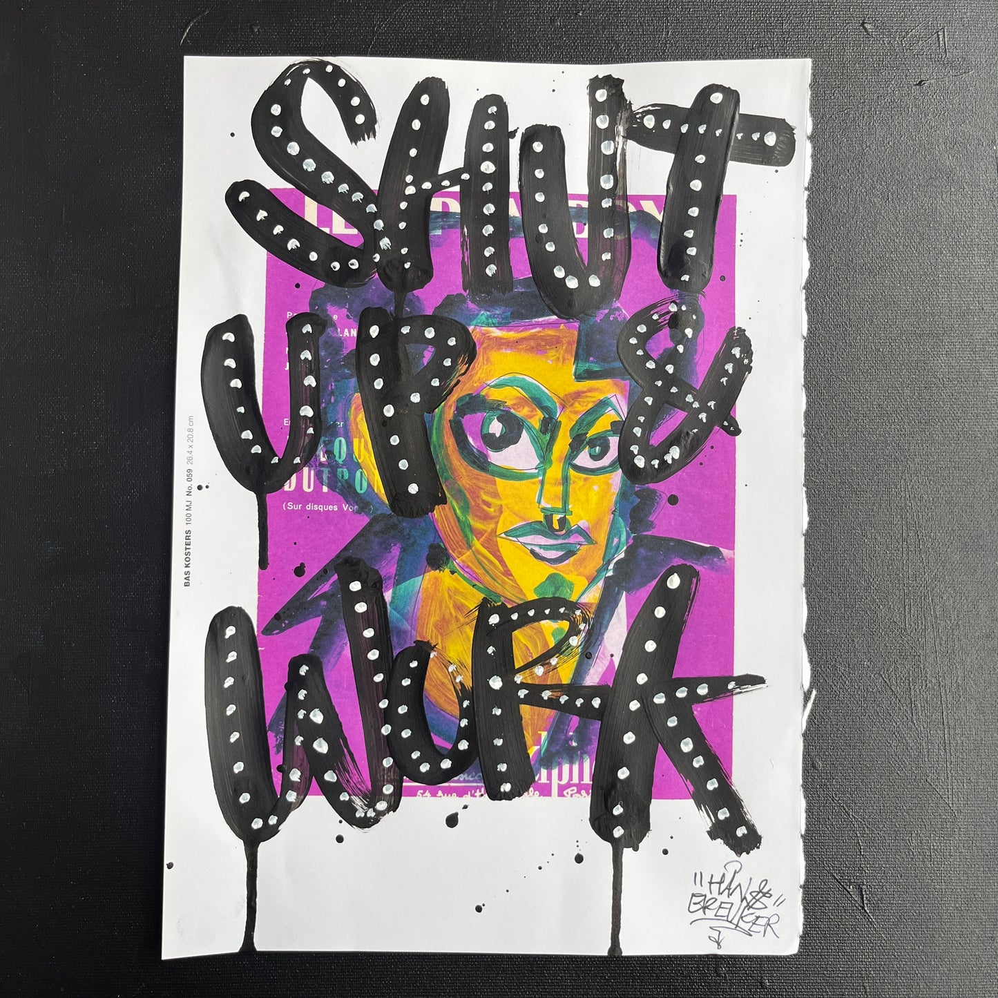 Shut up and work op Bas Kosters Michael Jackson