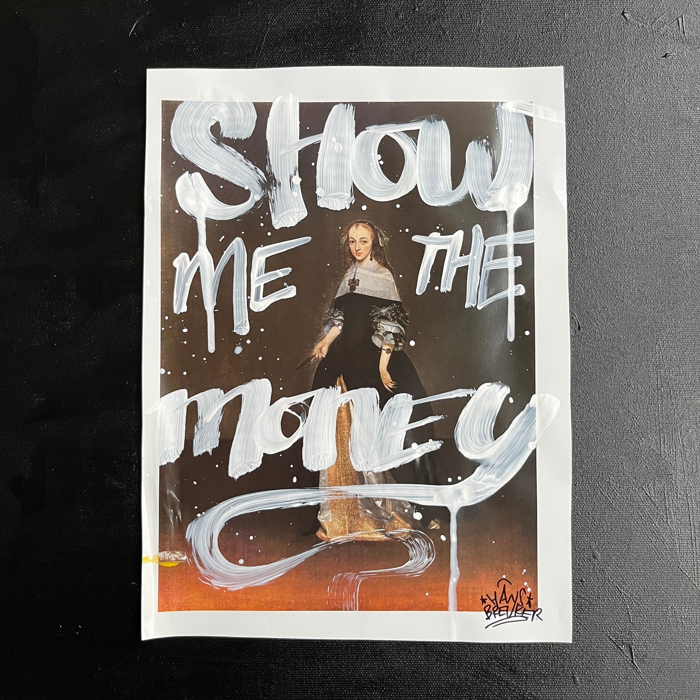 Show me the money. Young diva.