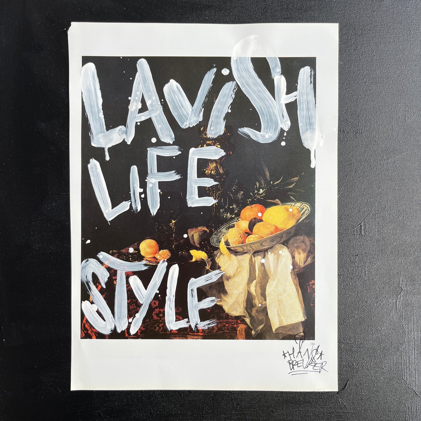 Lavish lifestyle.