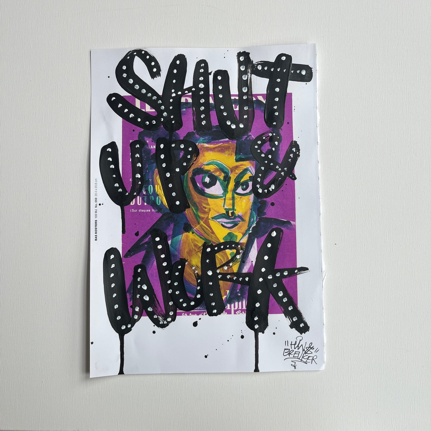 Shut up and work op Bas Kosters Michael Jackson