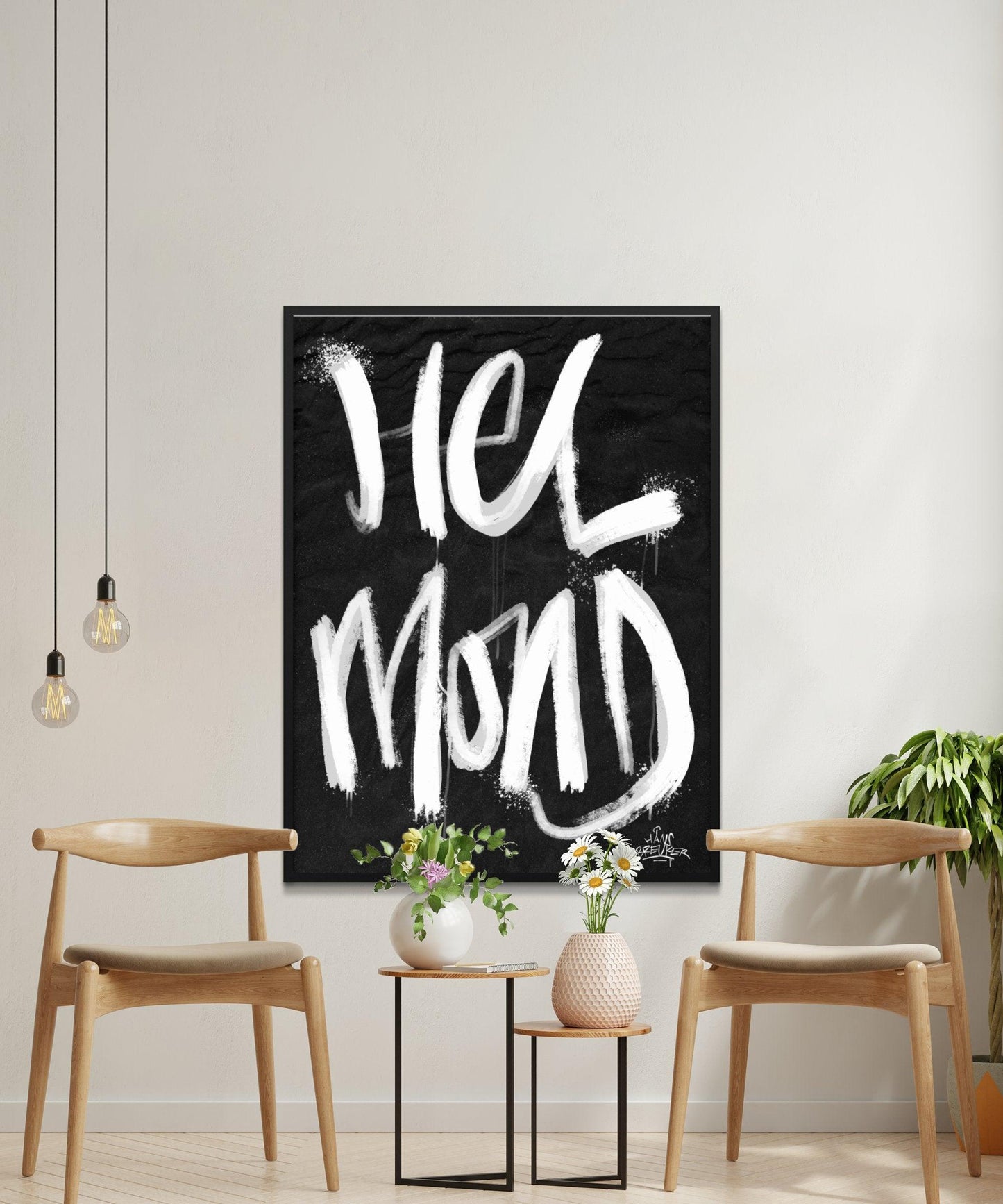 Kalligrafie Poster Helmond - Hans Breuker