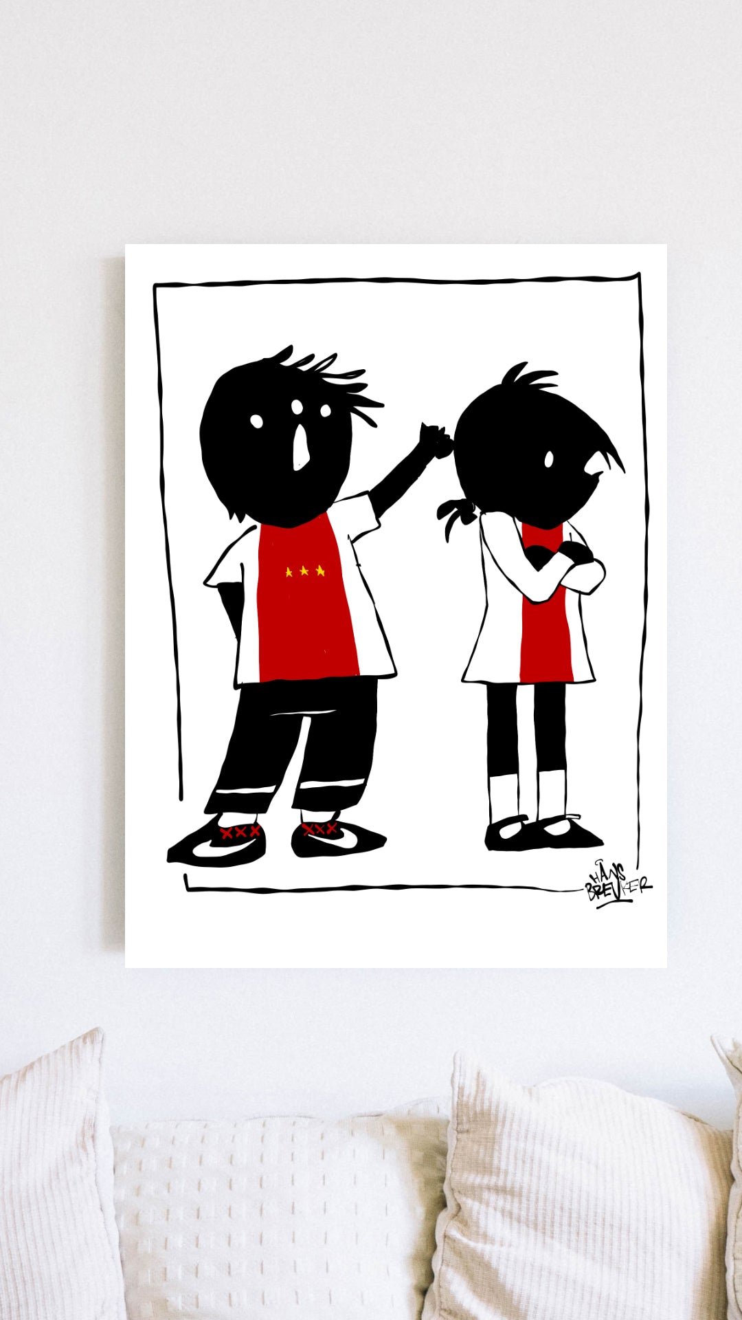 Jap en Jinneke parodie Ajax Amsterdam