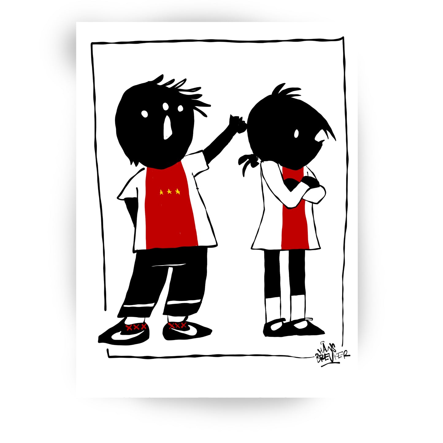 Jap en Jinneke parodie Ajax Amsterdam