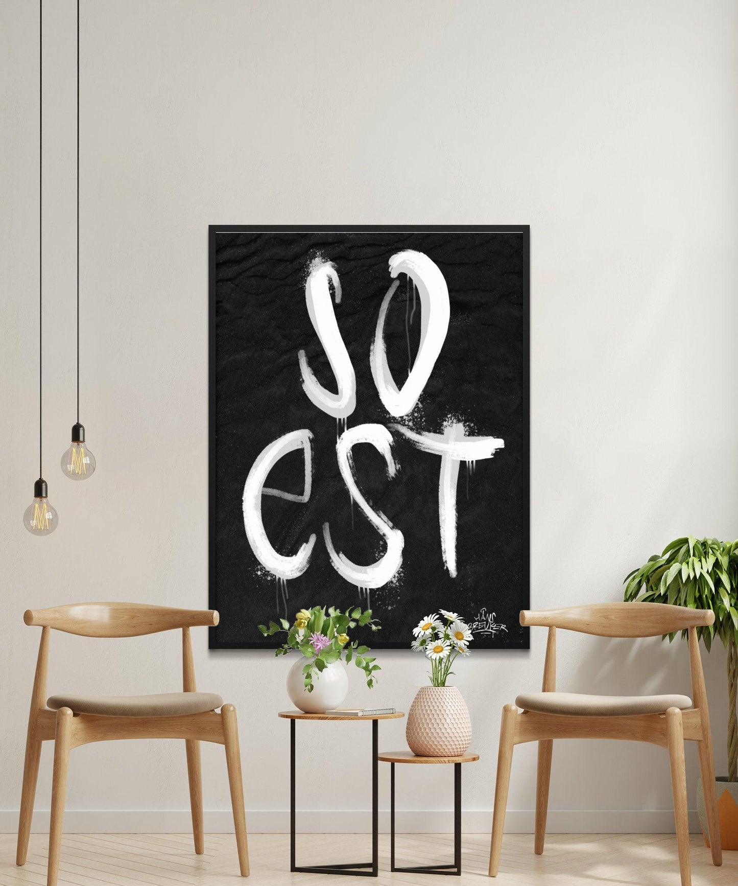 Kalligrafie Poster Soest - Hans Breuker