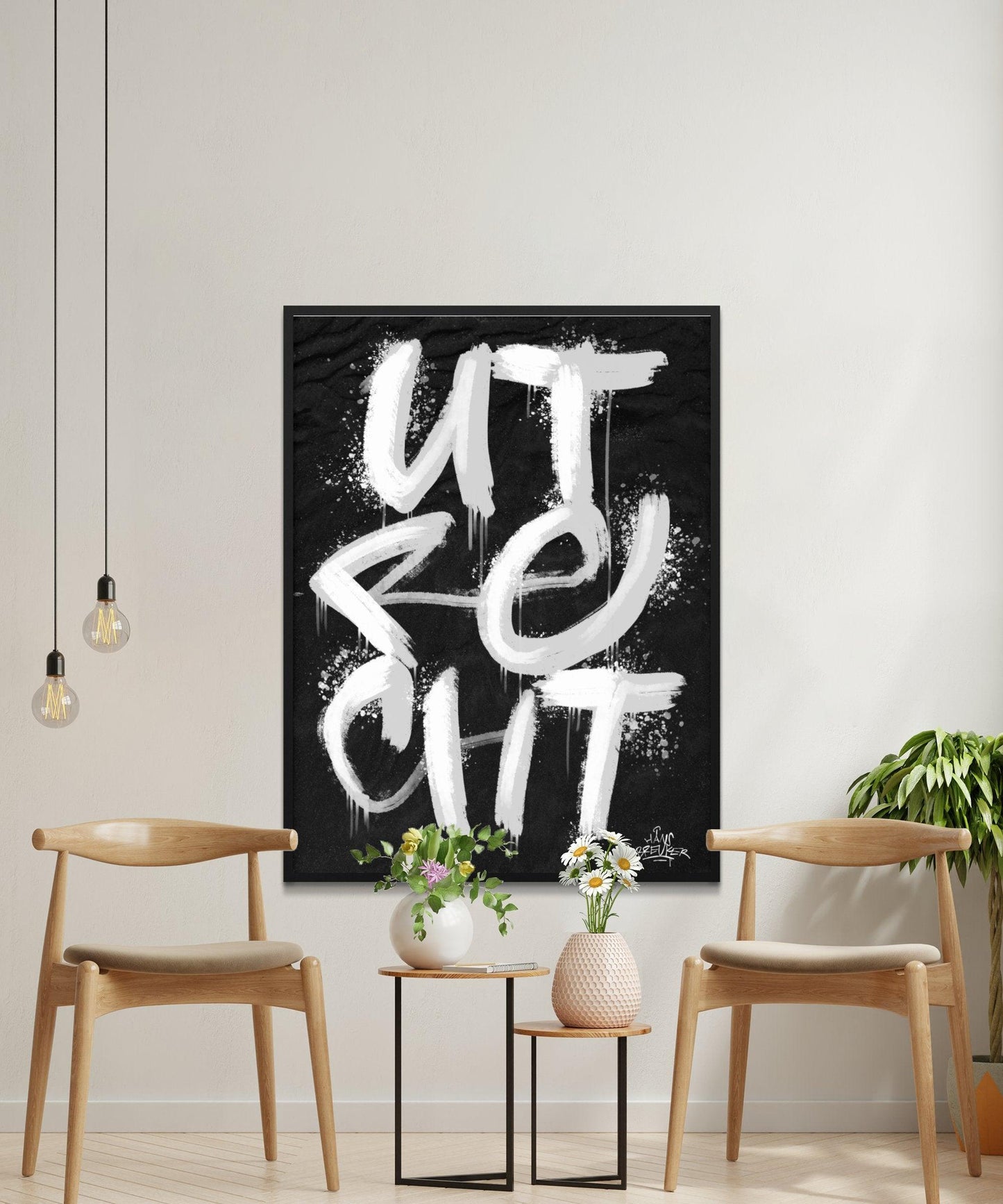 Kalligrafie Poster Utrecht - Hans Breuker