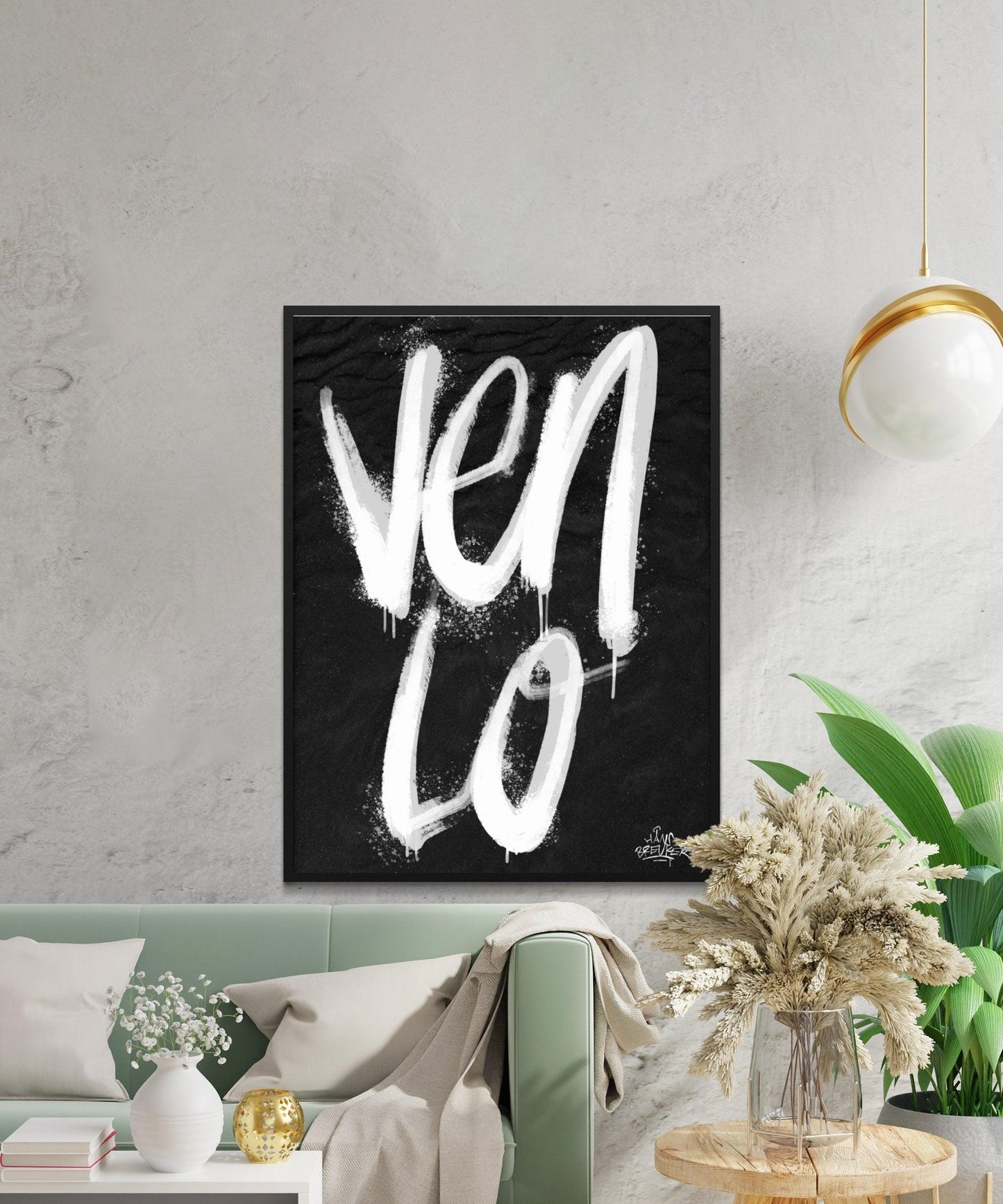 Kalligrafie Poster Venlo - Hans Breuker
