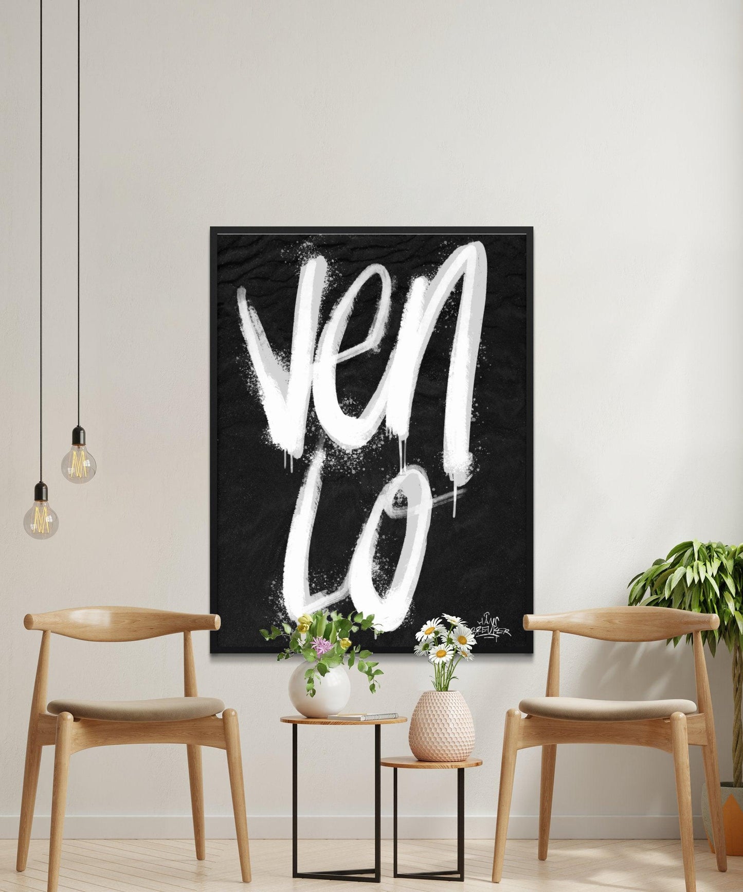 Kalligrafie Poster Venlo - Hans Breuker