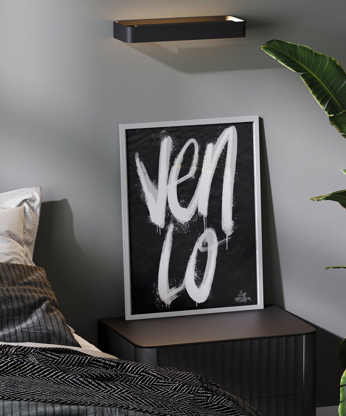Kalligrafie Poster Venlo - Hans Breuker