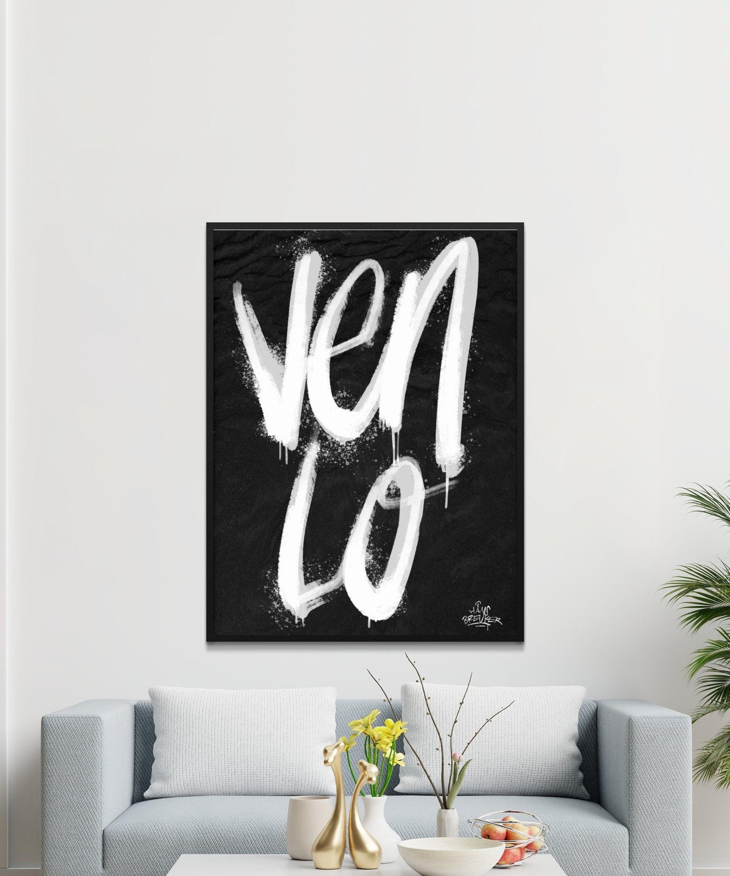 Kalligrafie Poster Venlo - Hans Breuker