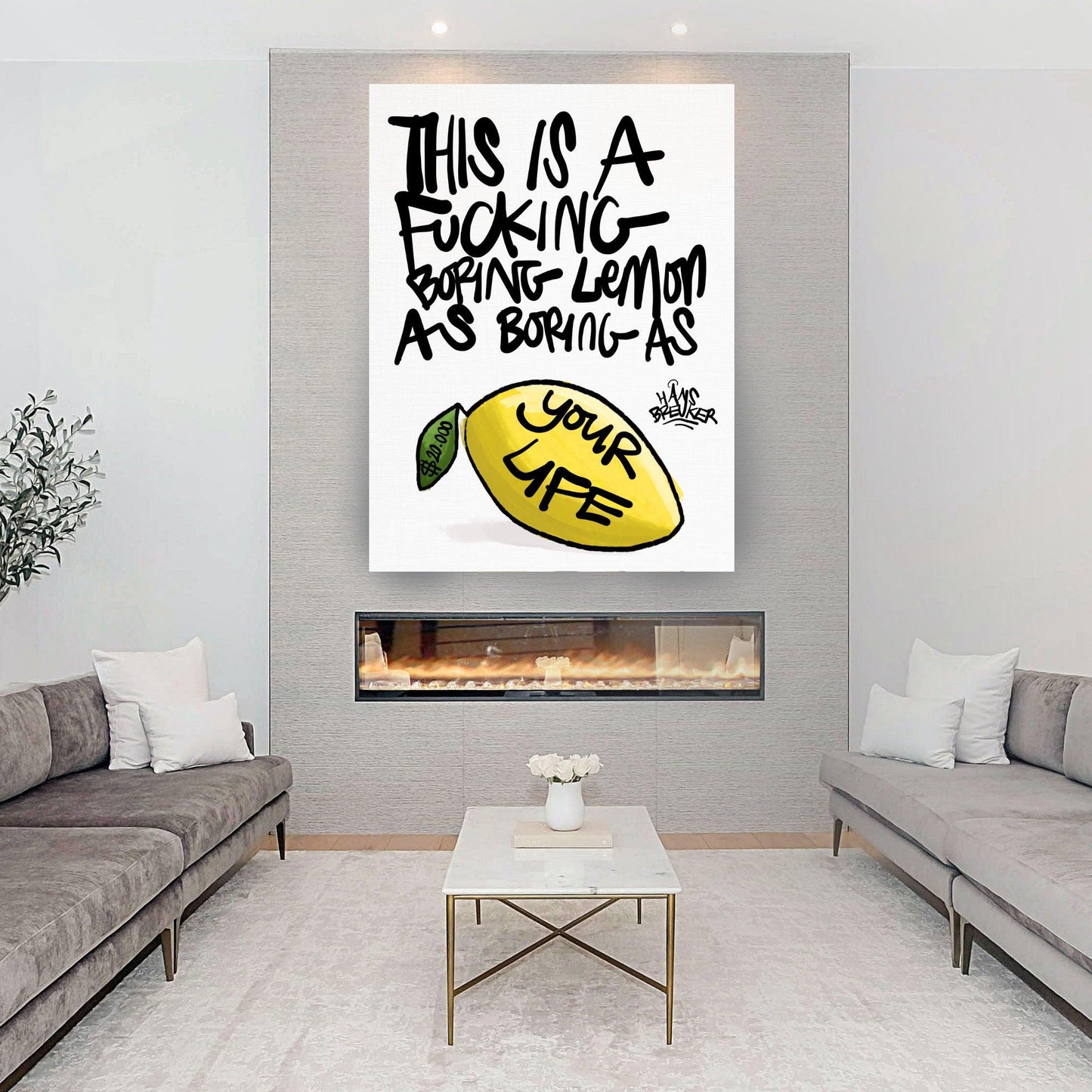 Just a f*cling boring lemon. $20.000 - Hans Breuker