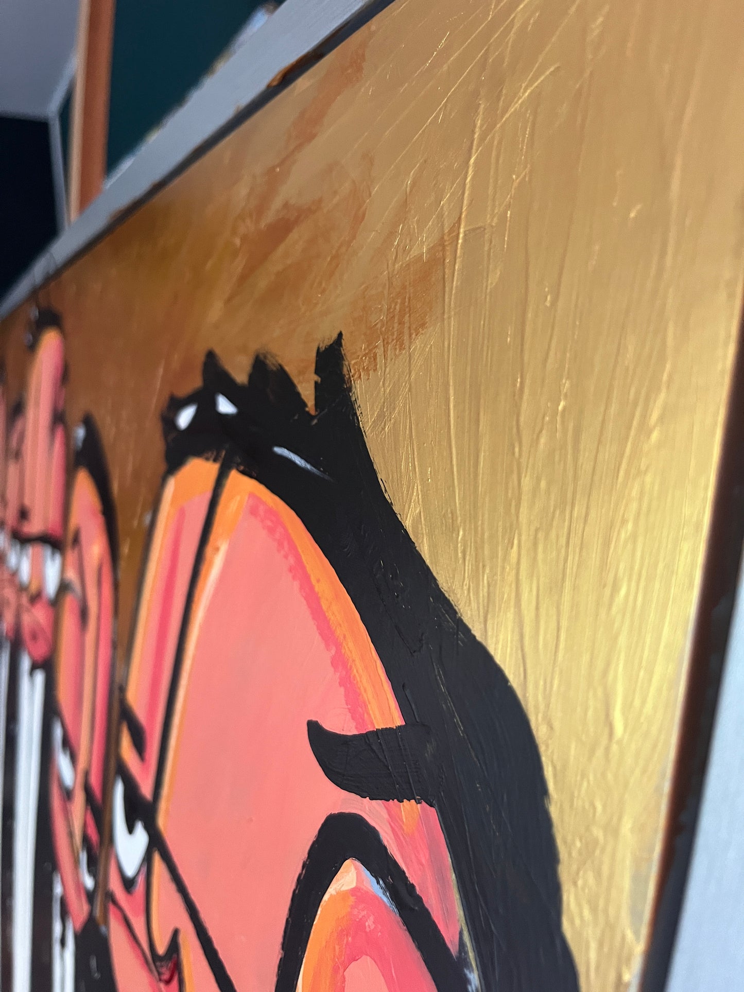 Golden bad boys 140 x 100 cm. Ophalen