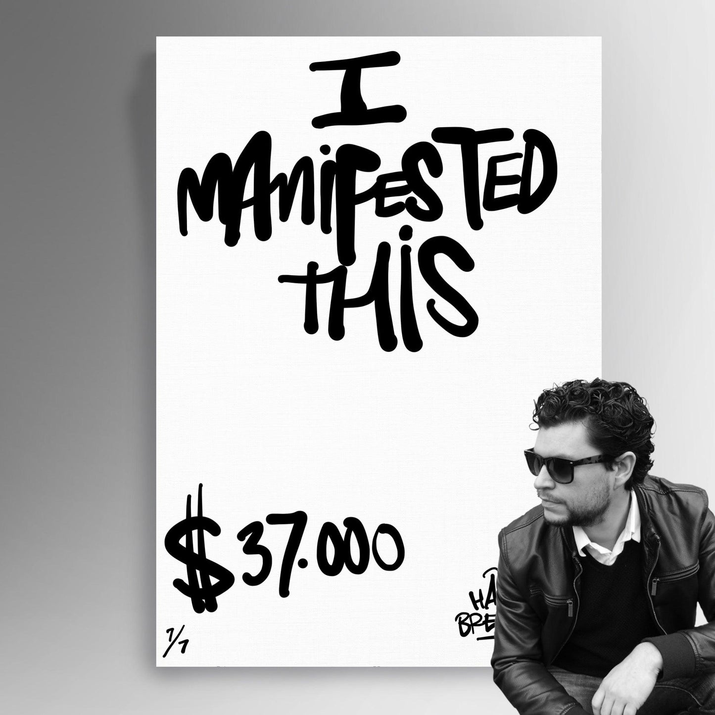 I manifested this $37.000 - Hans Breuker