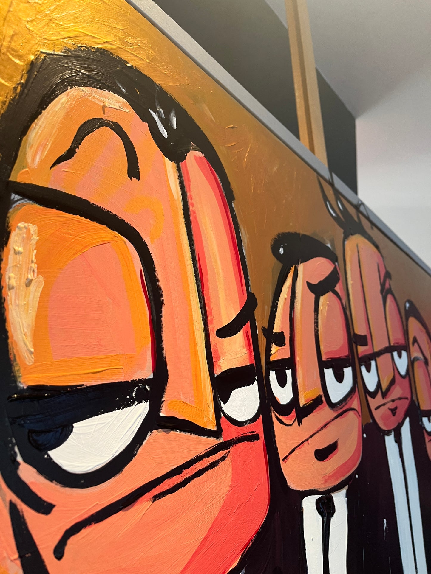 Golden bad boys 140 x 100 cm. Ophalen