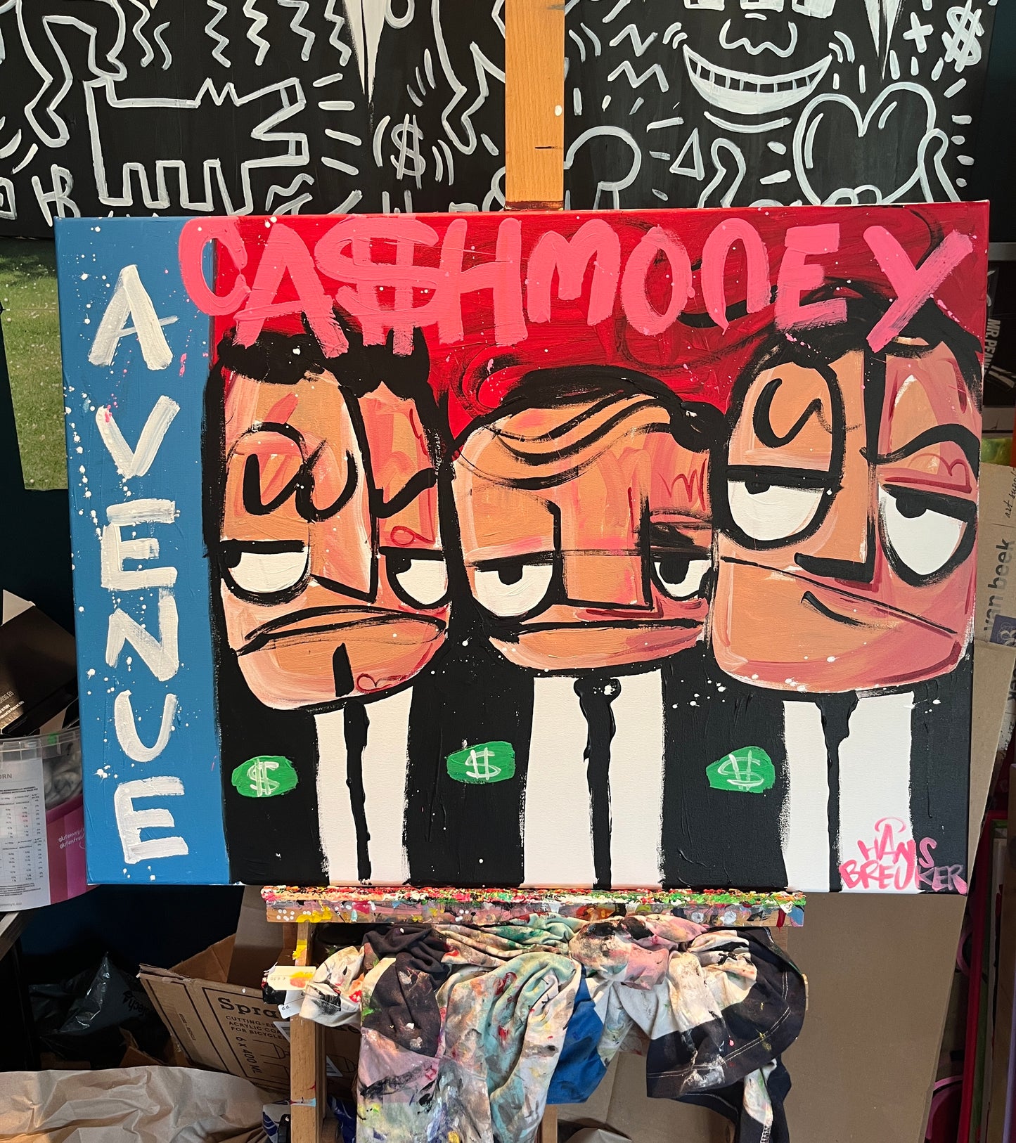Cashmoney avenue. 80 x 60 cm