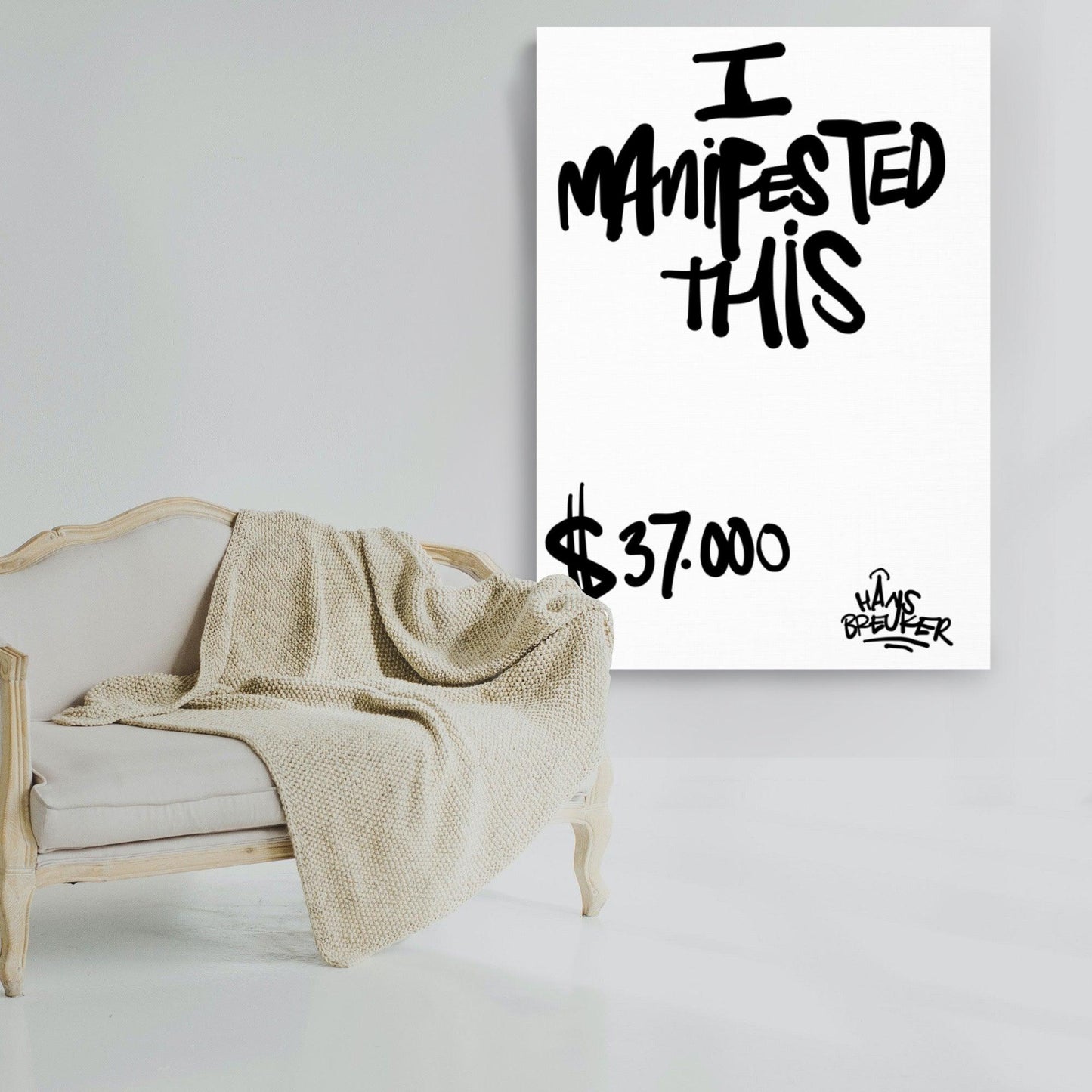 I manifested this $37.000 - Hans Breuker