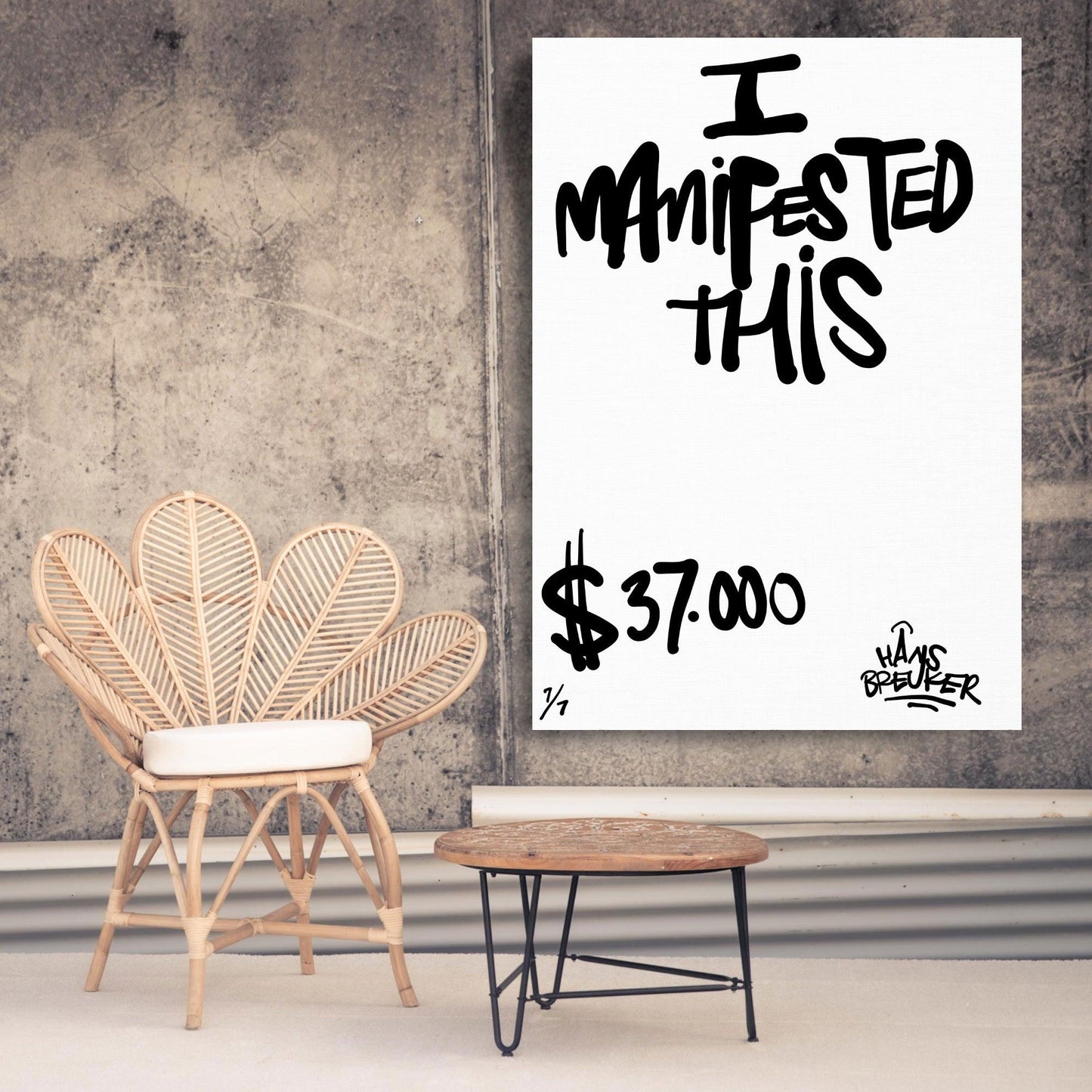 I manifested this $37.000 - Hans Breuker