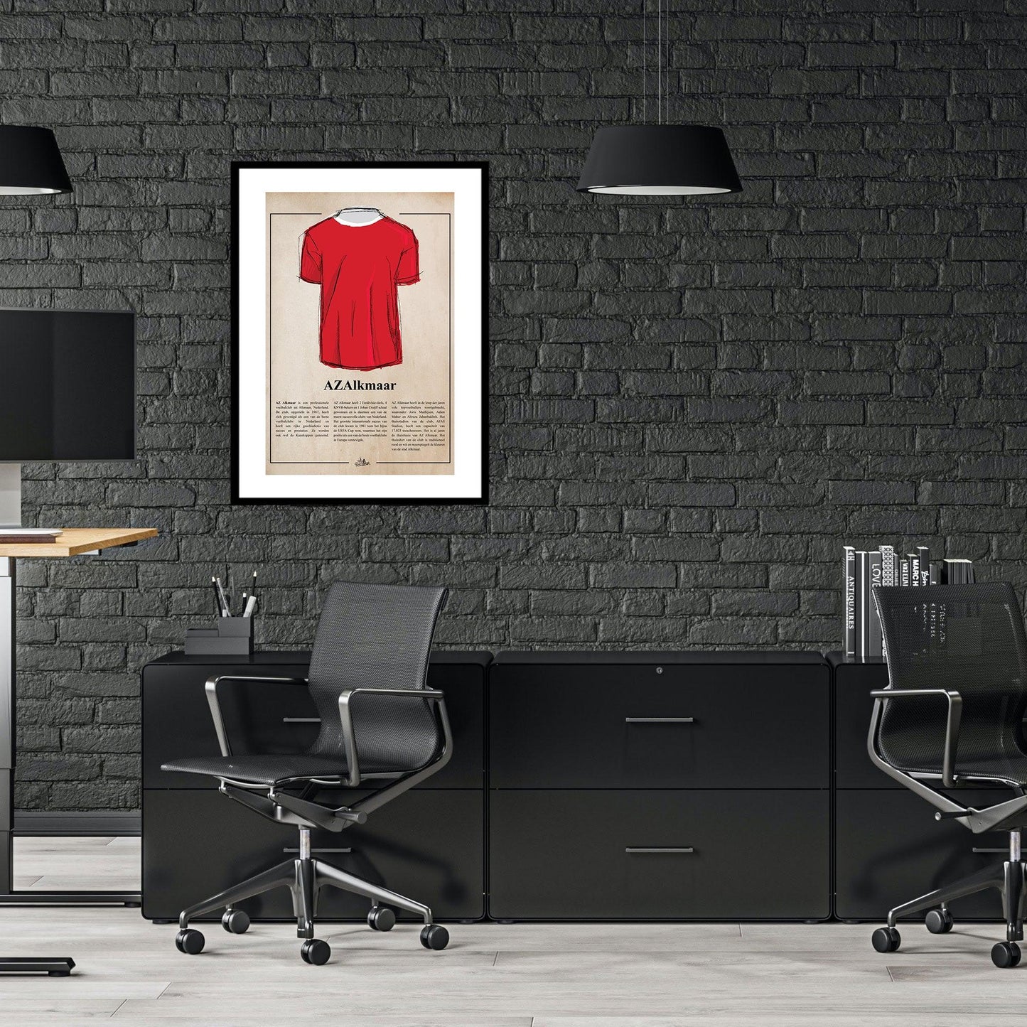 AZ shirt poster - Hans Breuker