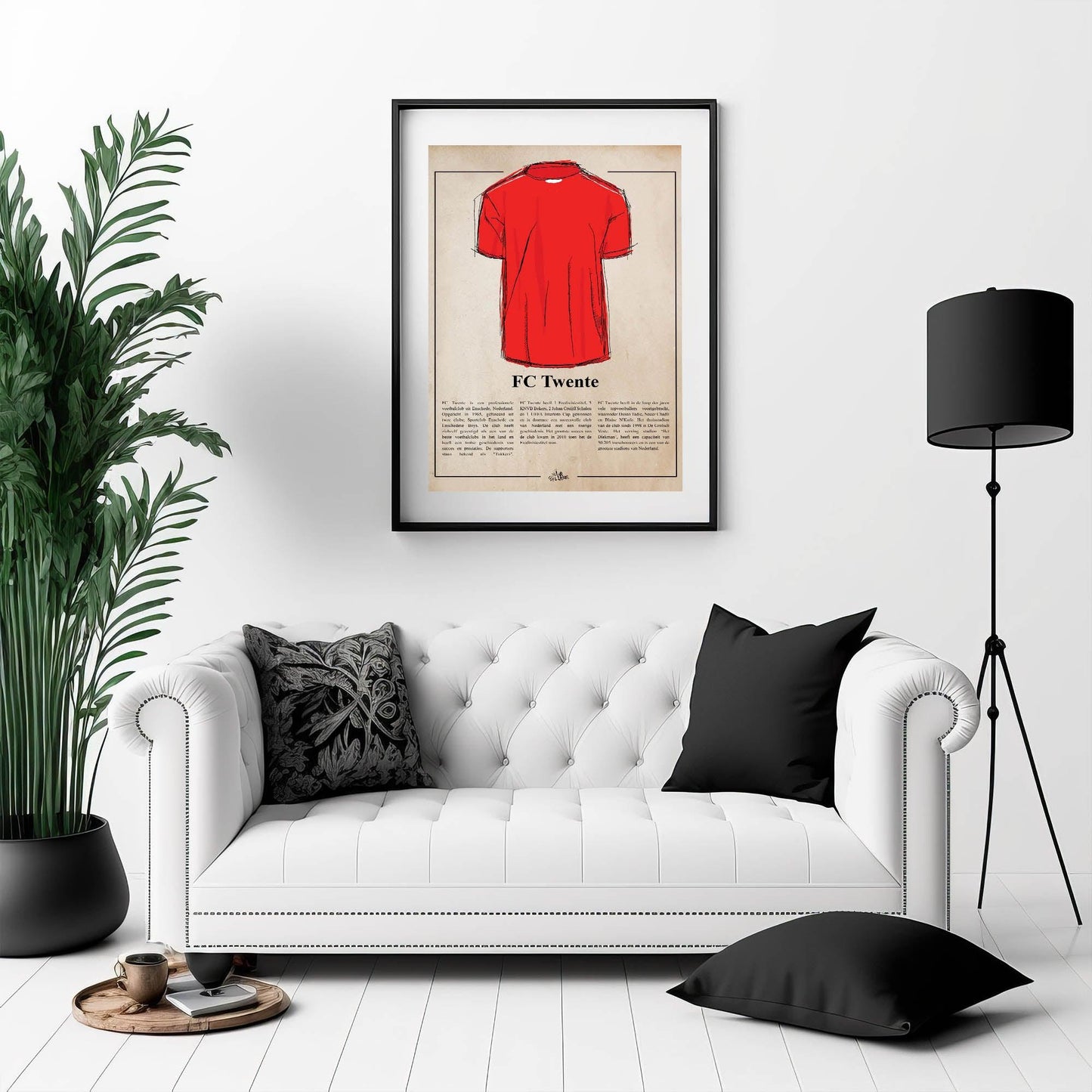 FC TWente shirt poster - Hans Breuker