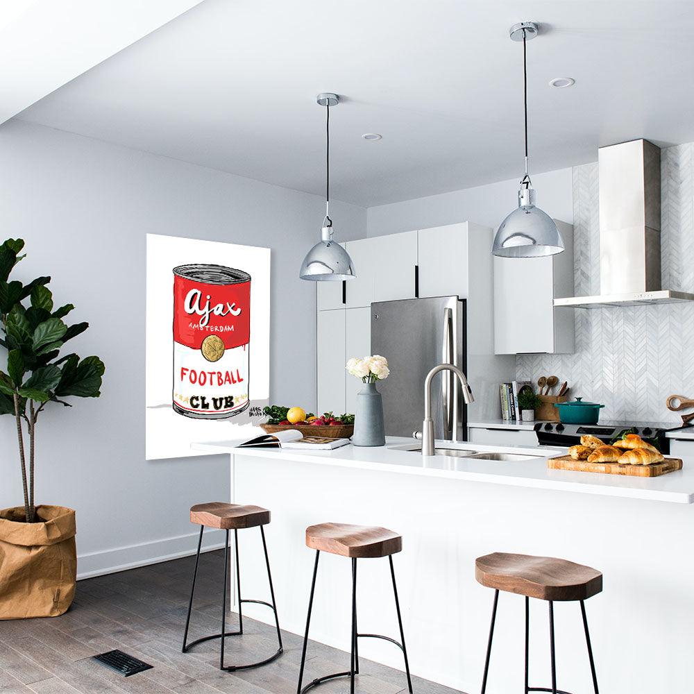 Ajax Campbell soup - Hans Breuker