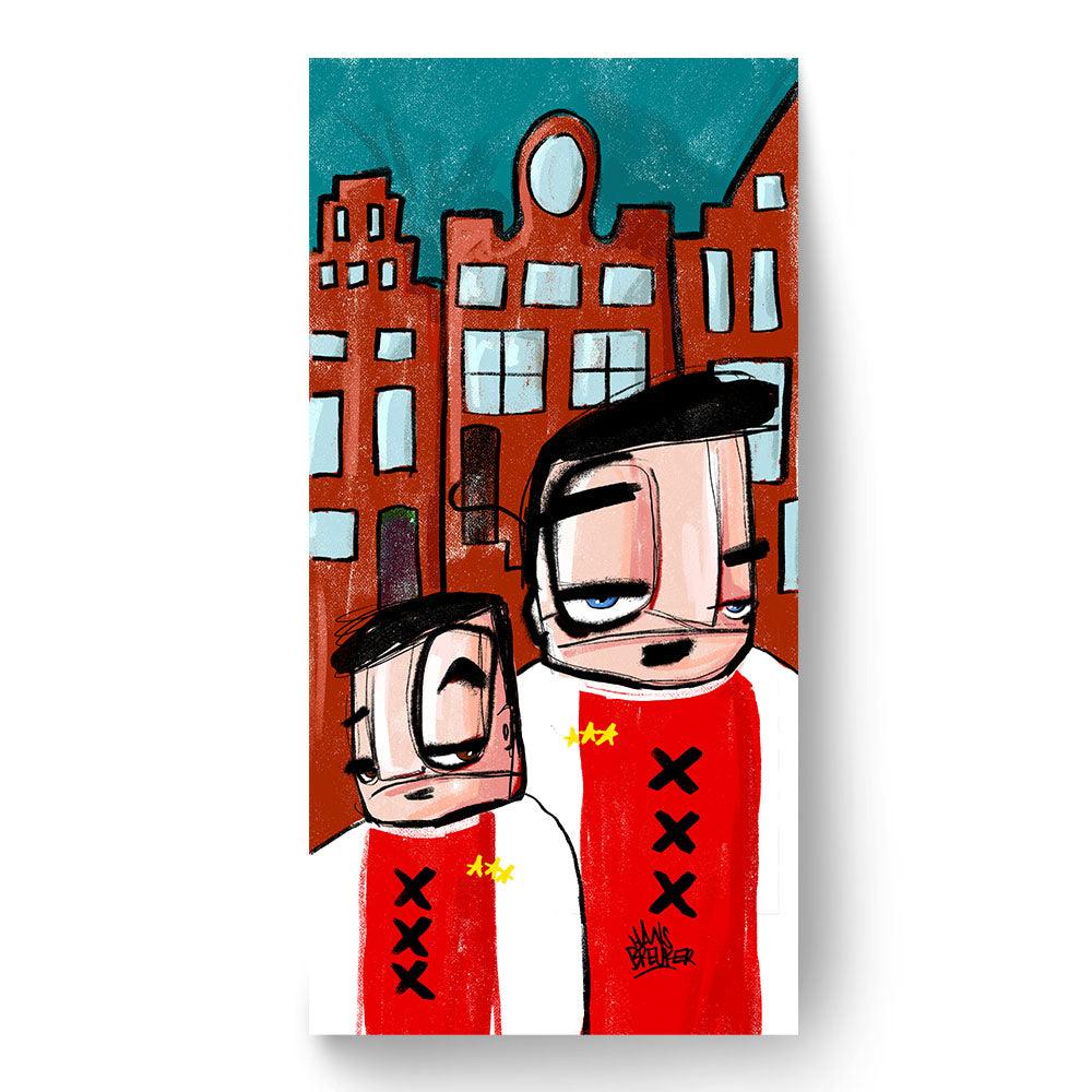 Ajax fans - Hans Breuker