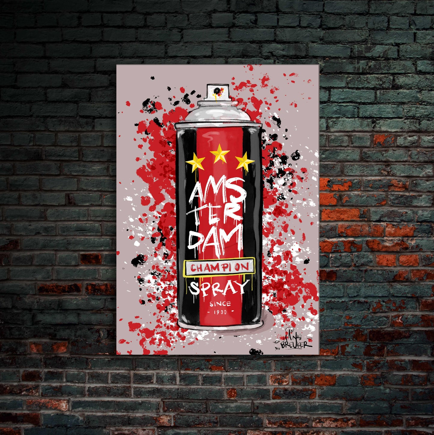 Amsterdam Champion spray - Hans Breuker