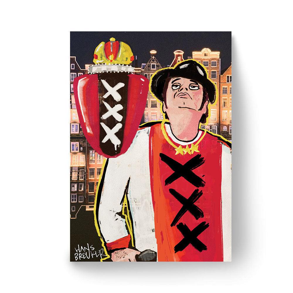 Hazes on Amsterdam background - Hans Breuker