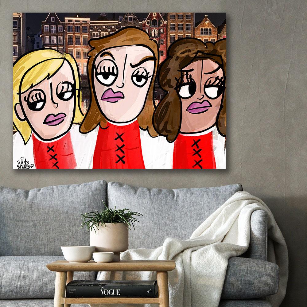 Amsterdam ladies - Hans Breuker