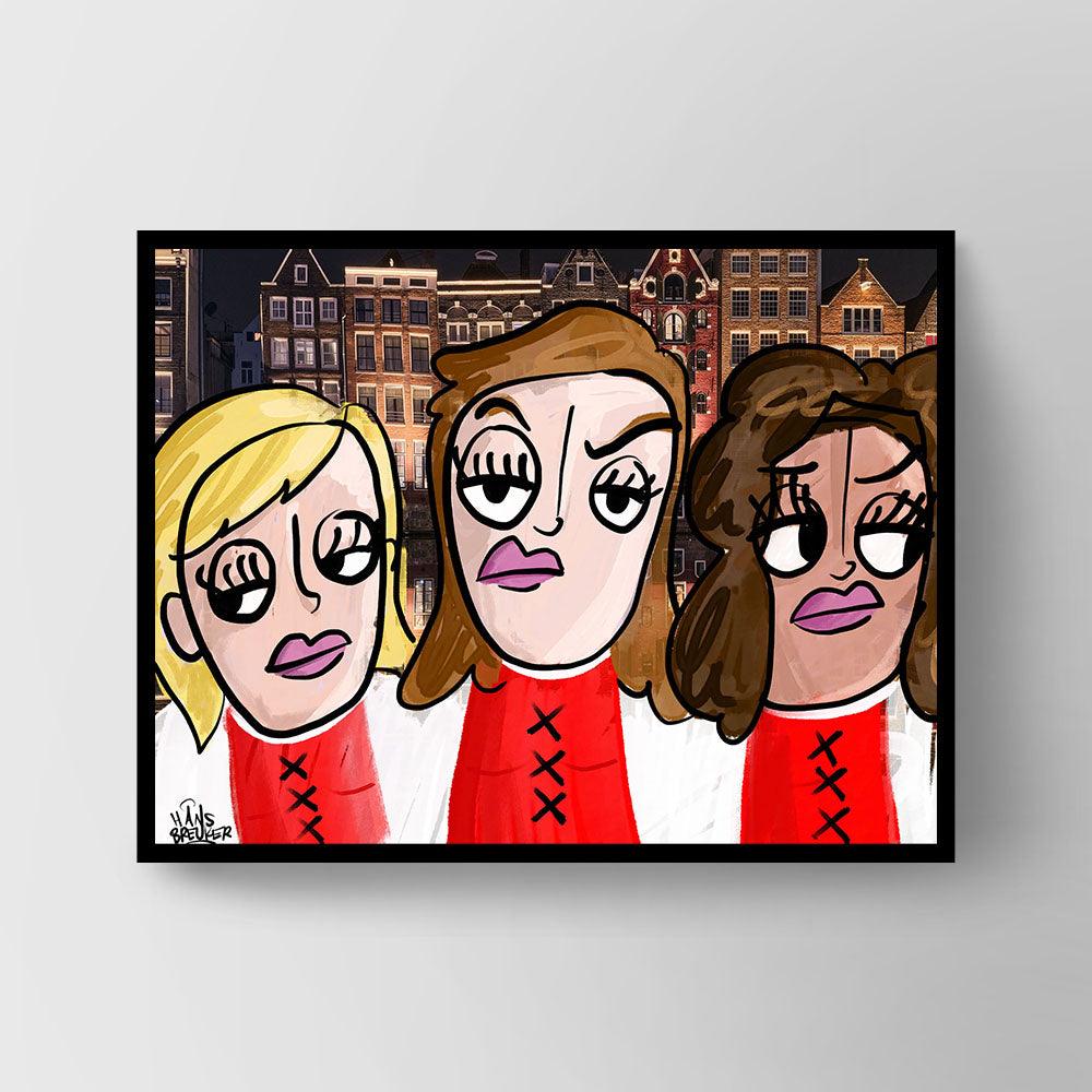 Amsterdam ladies - Hans Breuker