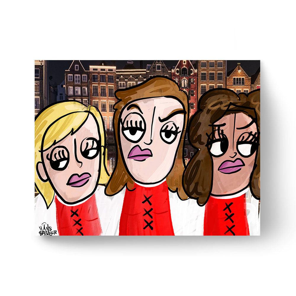 Amsterdam ladies - Hans Breuker
