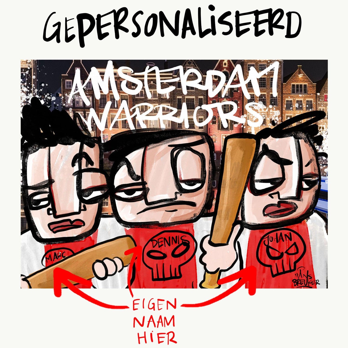 Amsterdam warriors - Hans Breuker