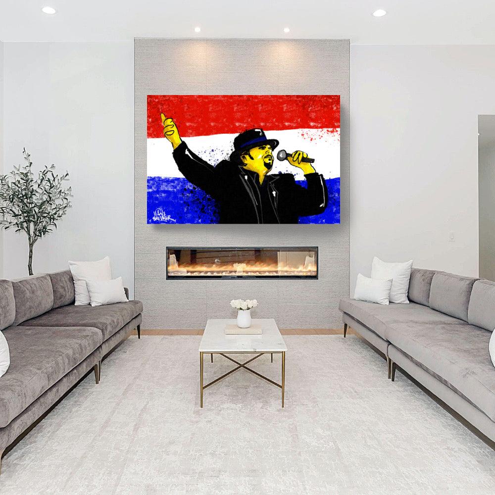 Andre Hazes zingend - Hans Breuker