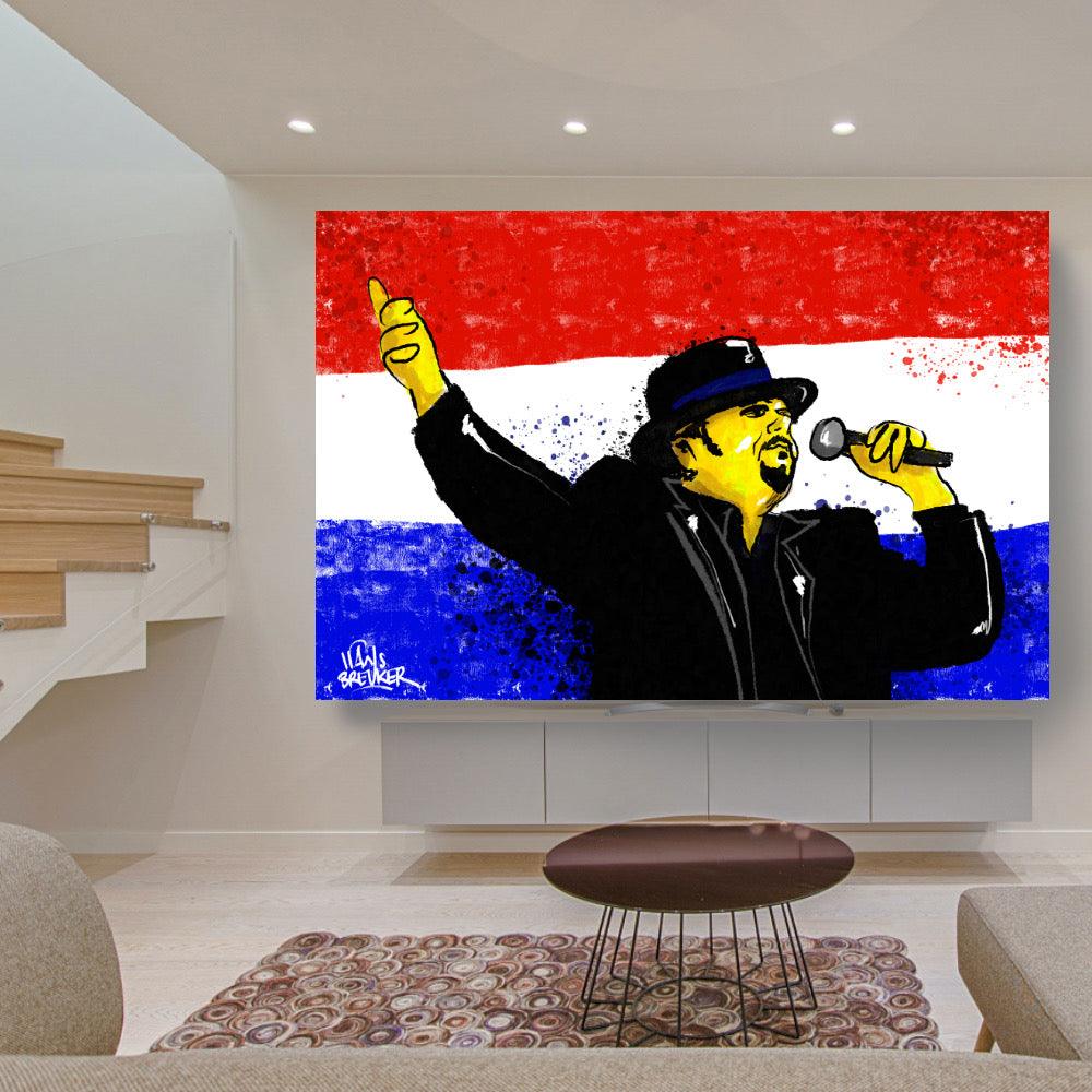 Andre Hazes zingend - Hans Breuker