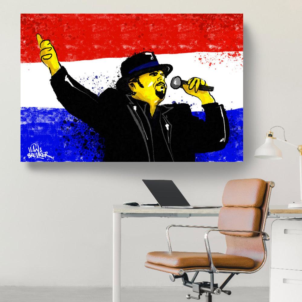 Andre Hazes zingend - Hans Breuker