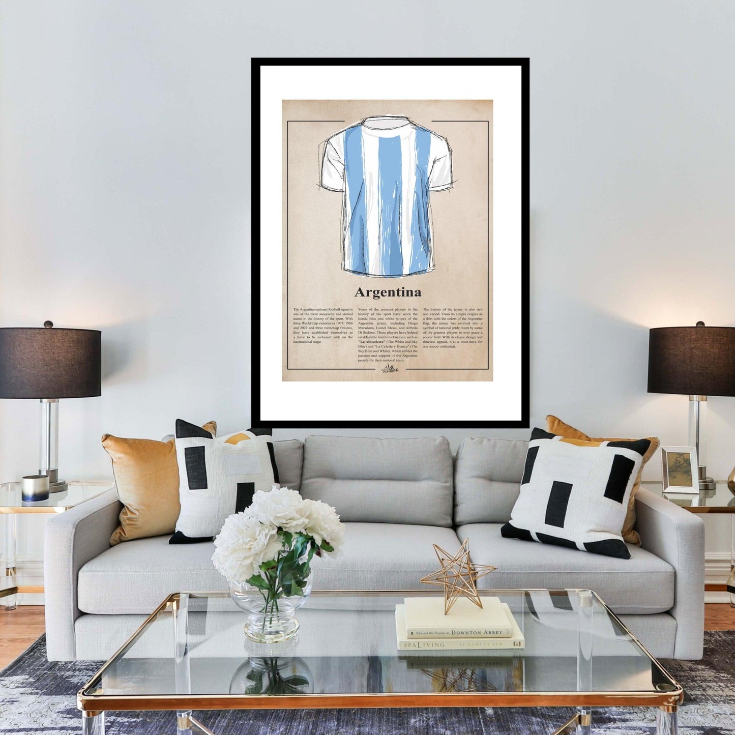 Argentinian soccer jersey - Hans Breuker