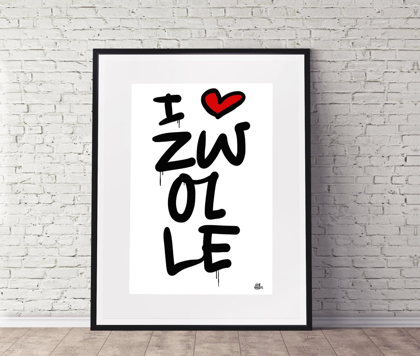 Poster Zwolle - Hans Breuker