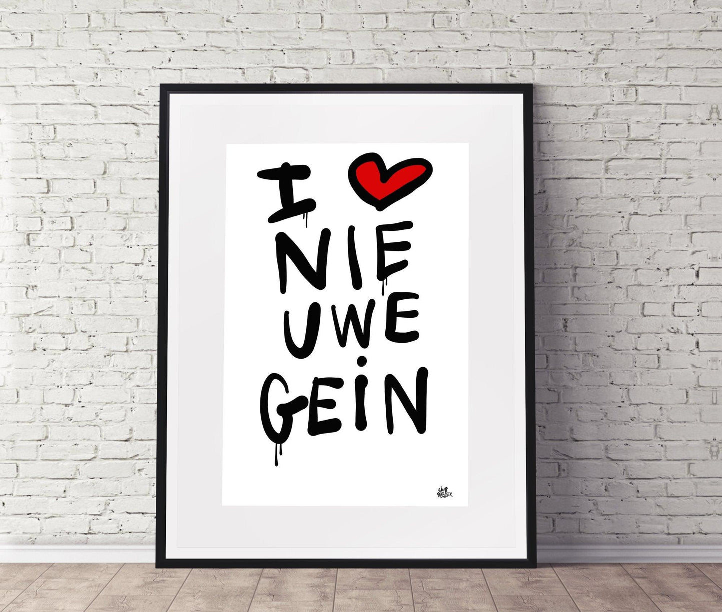 Poster Nieuwegein - Hans Breuker