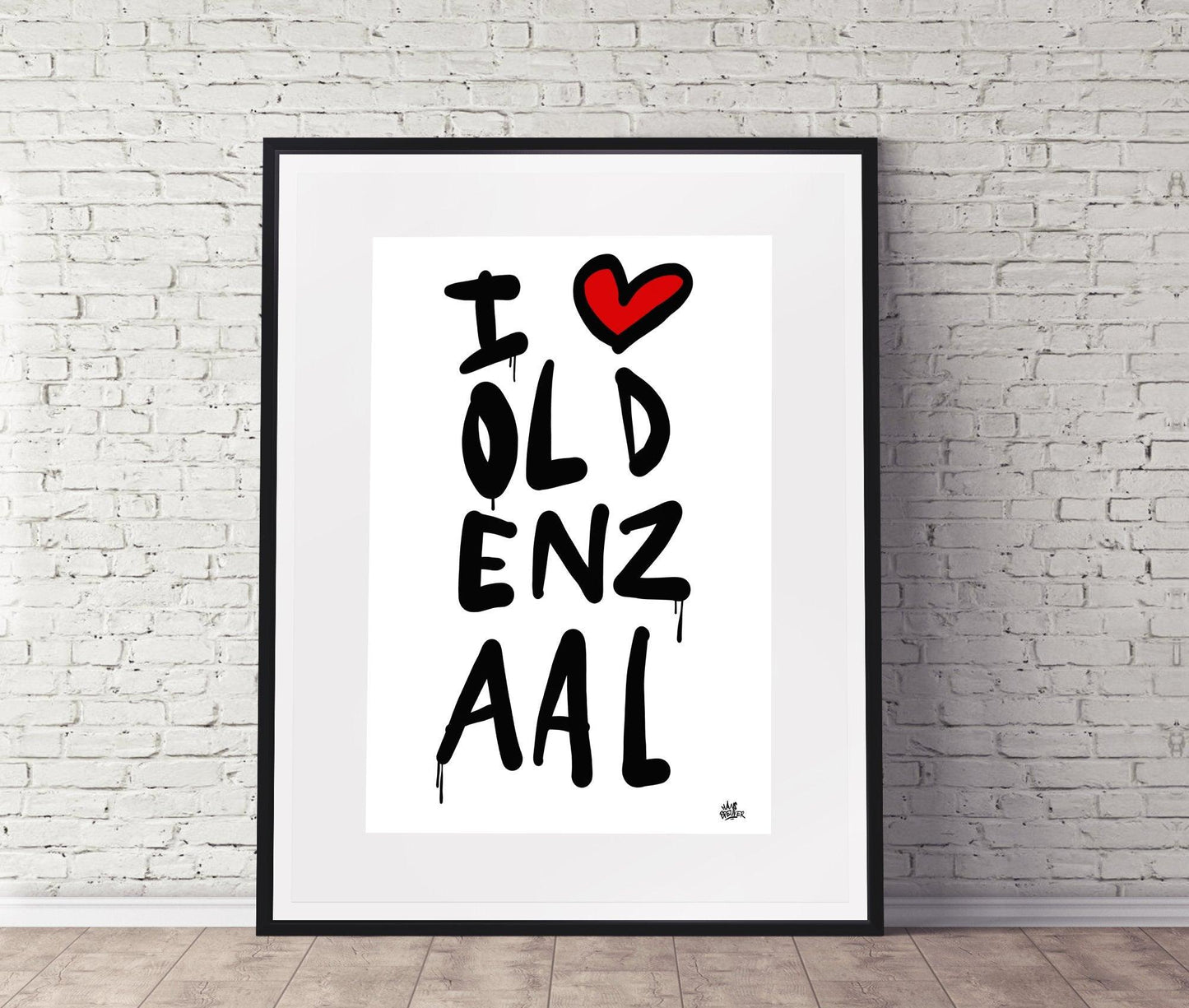 Poster Oldenzaal - Hans Breuker